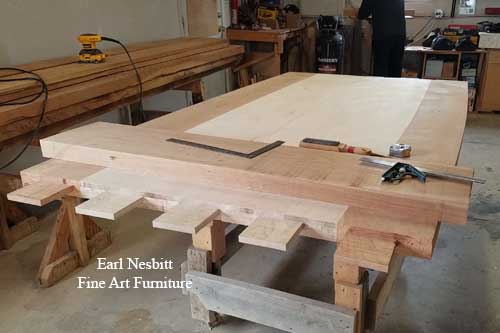 tenons on one end of dining table tenons on one end of dining table